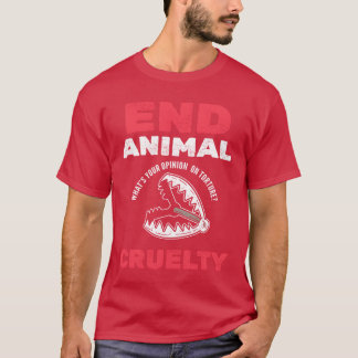 Tierre cruelty beenden Tierpfleger vintage T-Shirt