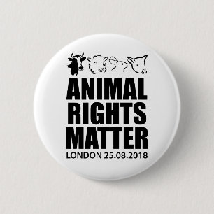 Tierrecht-März-LondonAbzeichen-Button-Knopf 2018 Button