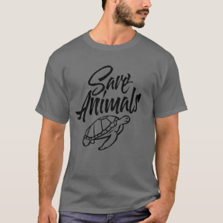Tierrechte Aktivist retten Animal Ware Freund T-Shirt