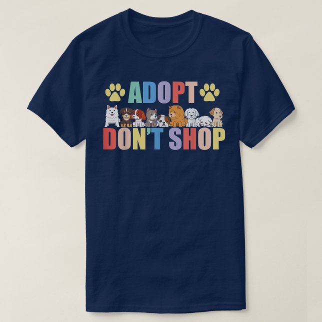 Tierrechte Fur Mama Adoption Tier Adoptier D T-Shirt (Design vorne)