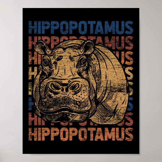 Tierrechte Zookeeper Afrika - ein Geschenk an Hipp Poster (Vorne)