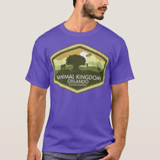 Tierreich Orlando Retro Vintag gestört tl T-Shirt
