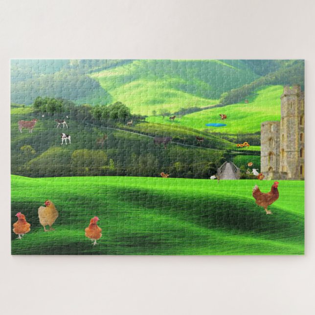 Tierreich Puzzle (Horizontal)