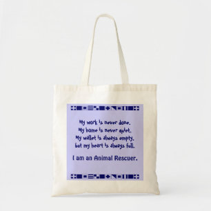 Tierretter-Tasche Tragetasche