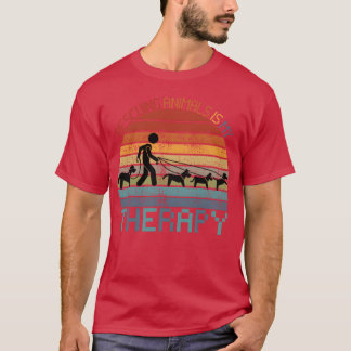 Tierrettung Rettet Tiere Kontrollmitarbeiter retr T-Shirt