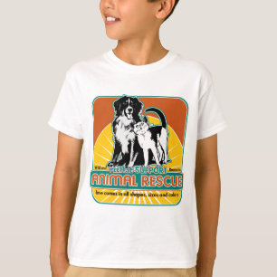 Tierrettungs-Hund und Katze T-Shirt