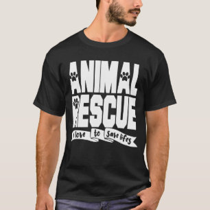 Tierrettungsdienstmitarbeiter T-Shirt
