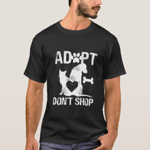 Tierrettungshunde Adoptiere nicht kaufen T-Shirt