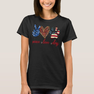 Tierrettungsmännchen Frauen Kinder Liebe Frieden A T-Shirt