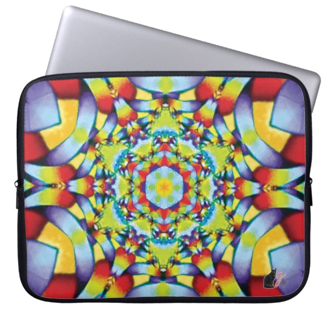 Tiers Kaleidoscope Laptop Sleeve (Vorderseite)