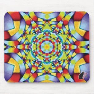 Tiers Kaleidoscope Mouse Pad Mousepad