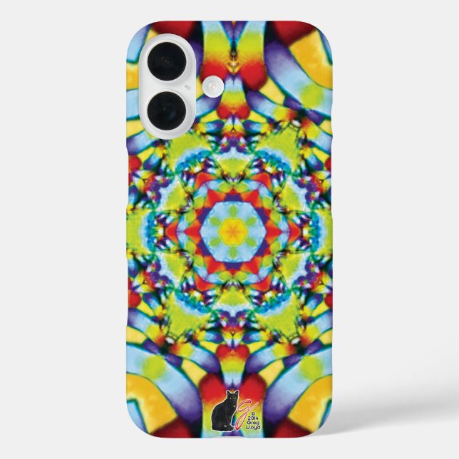 Tiers Kaleidoskop Case-Mate iPhone Hülle (Rückseite)