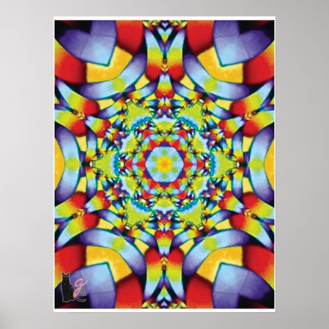 Tiers Kaleidoskop Poster (Vorne)