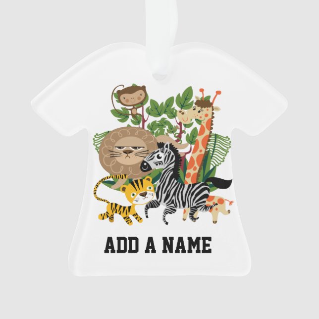 Tiersafari Ornament (Vorderseite)