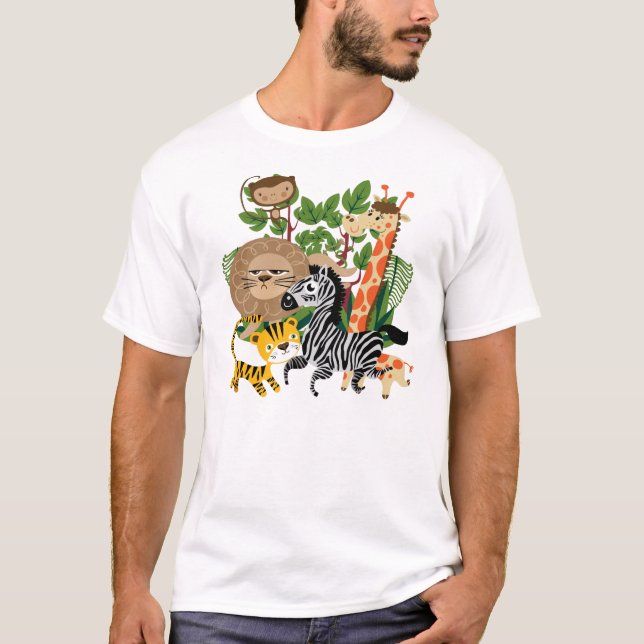 Tiersafari T-Shirt (Vorderseite)