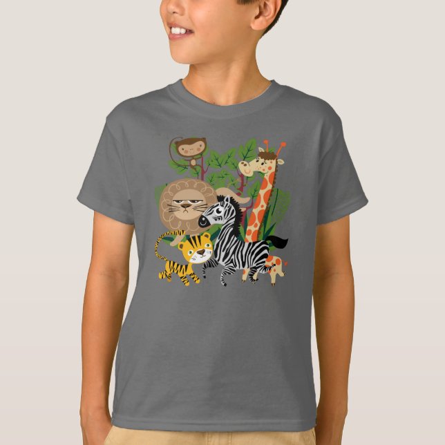 Tiersafari T-Shirt (Vorderseite)