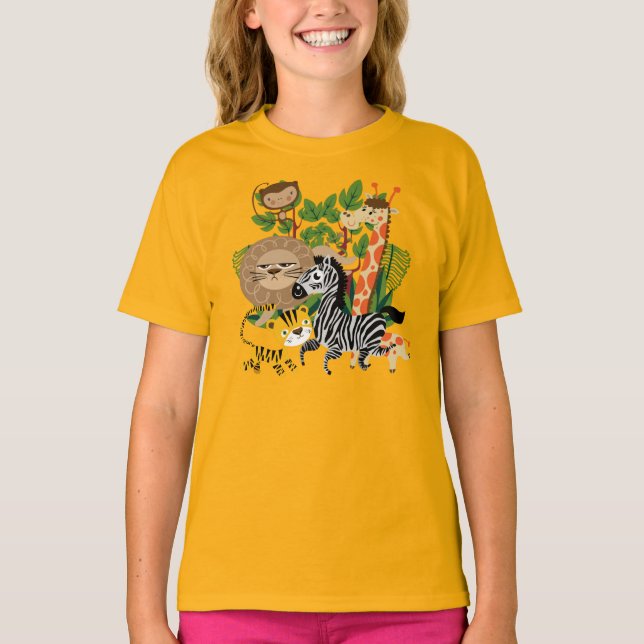 Tiersafari T-Shirt (Vorderseite)