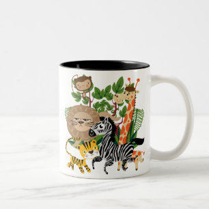 Tiersafari Zweifarbige Tasse