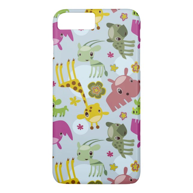 Tiersafarimuster Case-Mate iPhone Hülle (Rückseite)