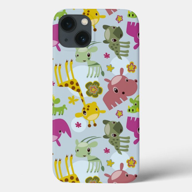 Tiersafarimuster Case-Mate iPhone Hülle (Rückseite)