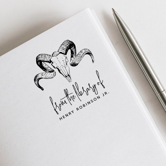 Tierschädel aus der Bibliothek des Individuellen N Gummistempel (Von Creator hochgeladen)