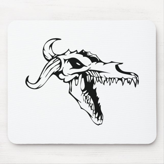 Tierschädel Mousepad (Vorne)