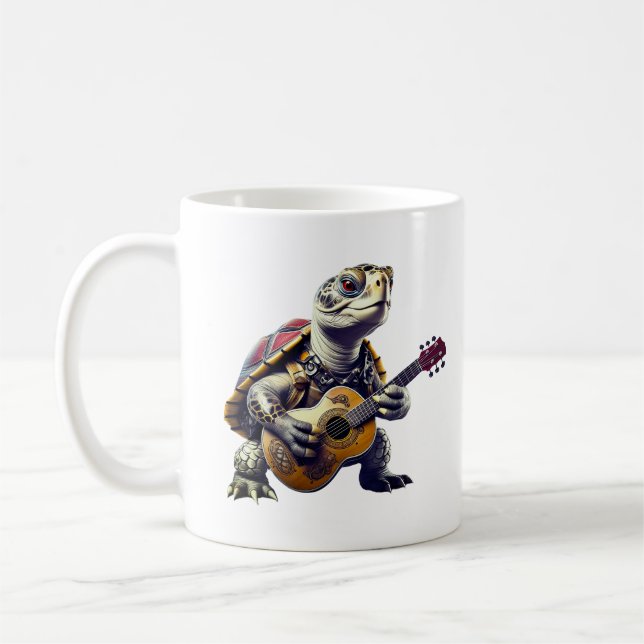 Tierschildkröte-Cartoon Kaffeetasse (Links)