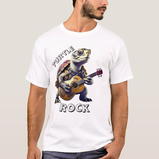 Tierschildkröte-Cartoon T-Shirt (Vorderseite)