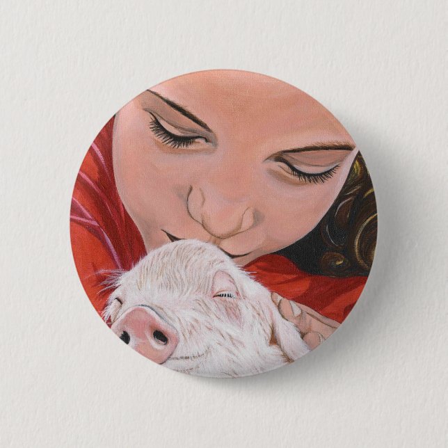 Tierschutz Button (Vorderseite)