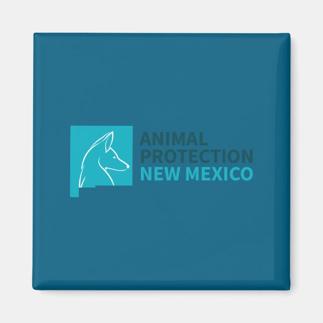 Tierschutz New Mexico  Magnet (Vorne)