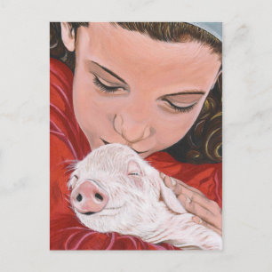 Tierschutz Postkarte