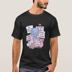 Tierschutz Veganische Tierrechte T-Shirt