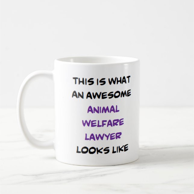 Tierschutzanwalt, phantastisch kaffeetasse (Links)