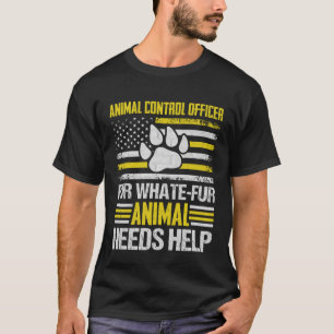 Tierschutzbeauftragter Tierfänger 7 T-Shirt