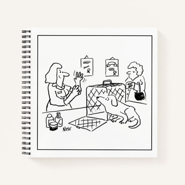 Tierschutzbericht Notizbuch (Vorderseite)