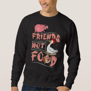 Tierschutzrechte Aktiviertes Veganes Sprichwort Ve Sweatshirt