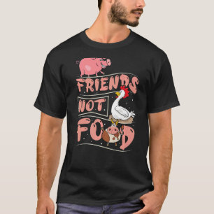 Tierschutzrechte Aktiviertes Veganes Sprichwort Ve T-Shirt