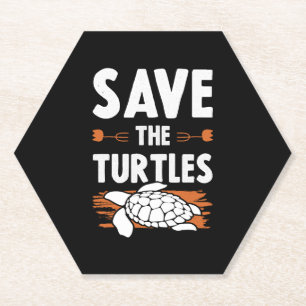 Tierschutzschildkröte Untersetzer