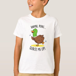 Tiersonnen quacken mich bis zum lustigen Duck Puff T-Shirt