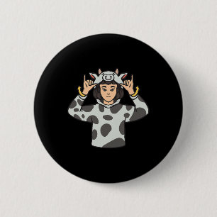 Tierstich der Hand Gesture Deaf Hörverlust Button