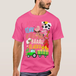Tierstimmen auf dem Bauernhof Oink Mäh Wiehern Gac T-Shirt