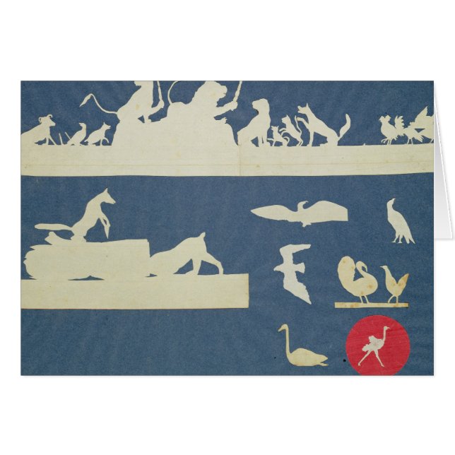 Tierszenen (Vorderseite (Horizontal))