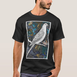 Tiertaube "Bird Lover"-Geschenktaube T-Shirt