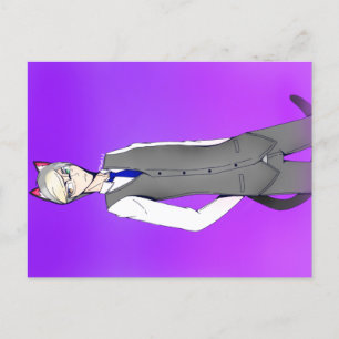 Tierüberquerung Humanisiertes Raymond Postcard Postkarte