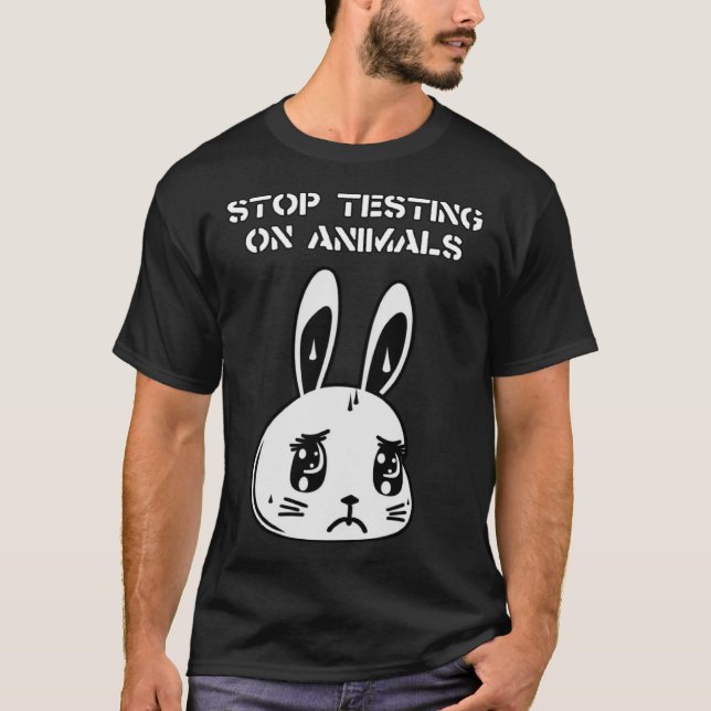 Tierversuche beenden Endvivisektion grausam T-Shirt (Vorderseite)