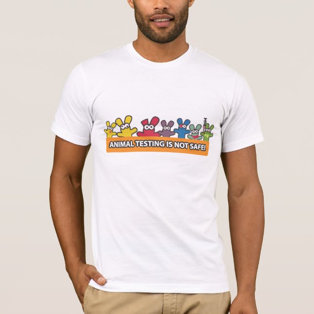 Tierversuche sind nicht sicher T-Shirt (Vorderseite)