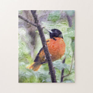 Tiervogel Baltimore Oriole Puzzle