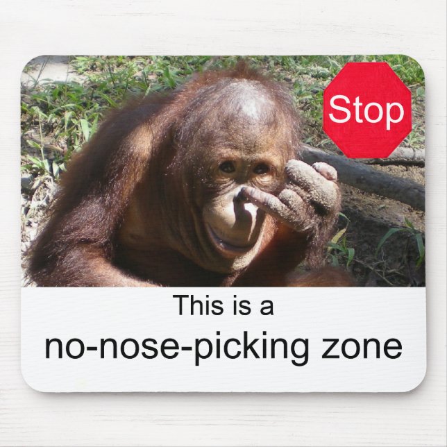 Tierwelt-Lektionen #1 Mousepad (Vorne)