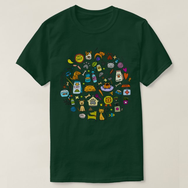 Tierwerkstatt T-Shirt (Design vorne)