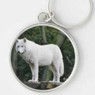 Tierwolf-Natur-FriedensLiebe-Schicksal Schlüsselanhänger